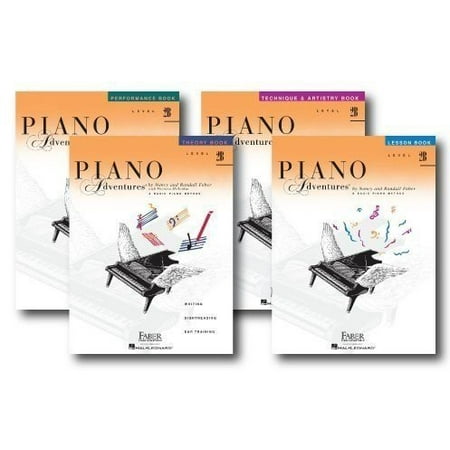 Faber Piano Adventures Level 2b Four Book Set Lesson