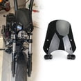 thumbnail image 2 of ABS Motorcycle Windscreen Windshield For Harley Dyna Softail Models, 2 of 9