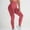 Red, variant on Swuxness Women Yoga Sports Long Pants Casual Slim Stripe Print Breathable Casual Wear