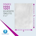 thumbnail image 2 of Dynarex BZK Antiseptic Towelettes, Alcohol & Fragrance Free Hand Sanitizing Wipes, First Aid Wound Wipes, Size 5” x 7”, 1 Case of 1000 Individually Wrapped Wipes (Packaging May Vary), 2 of 7