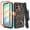 Camo Orange, variant on Thousandgear For Samsung Galaxy A06 2024 Case with Belt Clip, Slim Full Protection Hybrid Case & Rotating Belt Clip Holster with Built in Kickstand, Built in Screen Protector Deer