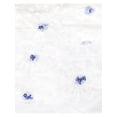 thumbnail image 6 of Sunny Fashion Girls White Dress Sleeveless Floral Blue Sequin Glitter A-Line Dress 7 Years, 6 of 7