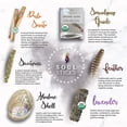thumbnail image 3 of Sage Smudge Kit | Lavender Smudge Stick, Sweetgrass Braid, 2 Palo Santo Sticks, Abalone Shell, & Feather Smudging Kit for Meditation, Yoga, Reiki, Home Cleansing, 3 of 7