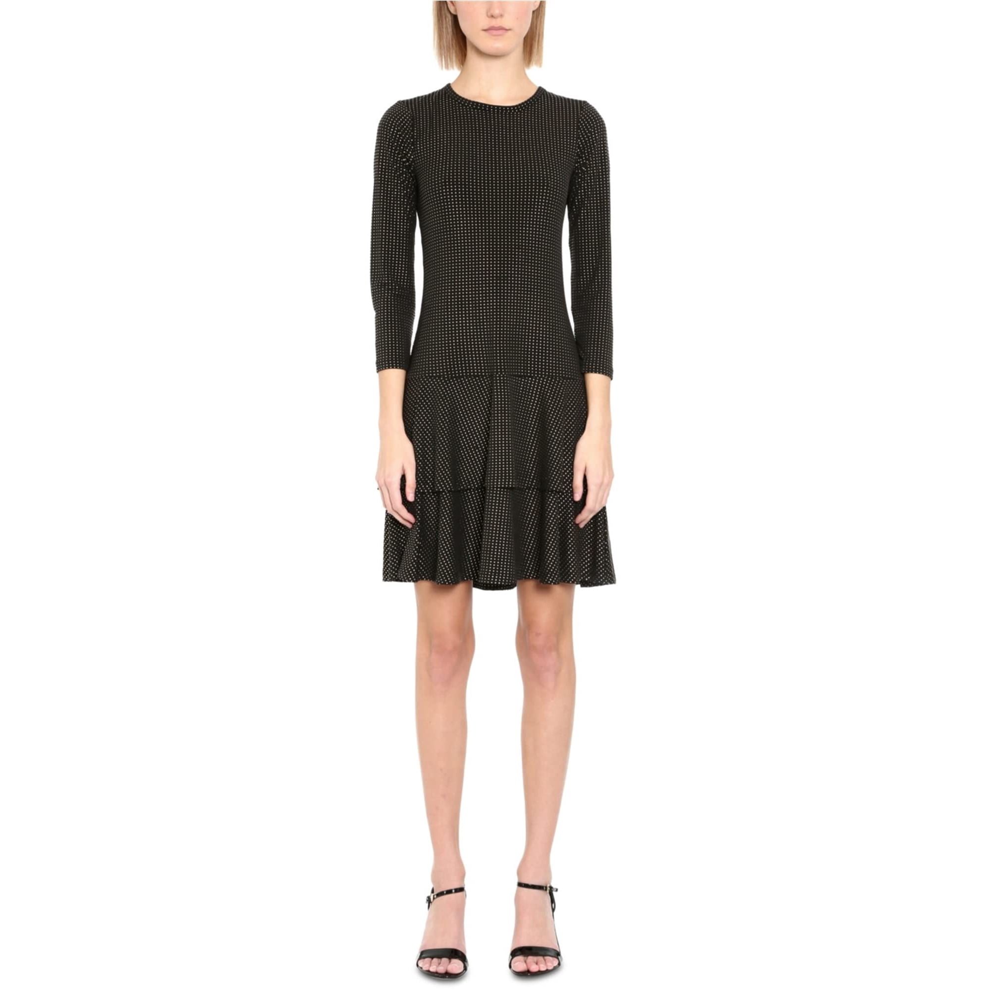 Michael Michael Kors Womens Metallic Dot Short Mini Dress Black XL -  Walmart.ca