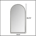thumbnail image 4 of Iron Arch Retro Full Length Mirror With Supporting Feet, For Living Room, Bedroom, 4 of 9