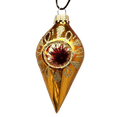 thumbnail image 2 of Krebs Glass Ornament 4 pack - Vintage Teardrop Reflectors, 2 of 5