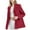 Wine, variant on Babysbule Fall Jackets for Women Women's Fashion Solid Color Long Sleeve Button Suit Coat Long Sleeve Hatless Casual Coat/Jacket Women's Tops Blouse