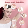 thumbnail image 7 of EXLEAF Epilator for Women,2 in 1 Hair Removal for Face,Rechargeable Hair Remover Device Smooth Glide Epilator for Bikini,Face,Arm,Legs,Armpits(Pink), 7 of 7