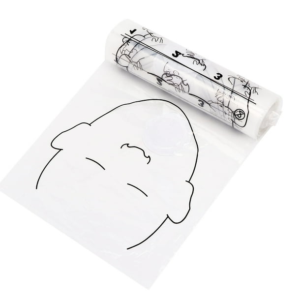 Mascarilla De Respiración Bucal Desechable Mascarilla De Respiración Bucal Desechable Cpr Protector Facial Máscara De Respiración Artificial Desechable Entrenamiento De ANGGREK Otros