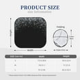 thumbnail image 3 of Haiem Silver Glitter1 Windshield Sun Shade: Universal Foldable 2-Piece Car Front Window Sunshade - Blocks Uv Rays, And Reduces Heat,Essential Car Accessory Large, 3 of 7