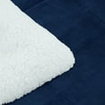 thumbnail image 6 of Soft Micromink Sherpa Comforter Set, 3-Piece Comforter Set – Fluffy Ultra Cozy, Warm, and Plush Reversible Comforter with 2 Pillowcase, Queen/King Size, 6 of 6