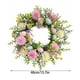 thumbnail image 3 of Casa de campo Decoración de Pascua Easter Globularia Egg Wreath Home Holiday Decorations Decoración del hogar, 3 of 6
