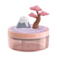 thumbnail image 1 of Siruishop Colorful Mini Humidifier Auto Off USB Powered Two Spray Modes for Office Car Pink, 1 of 8