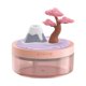 thumbnail image 1 of Humidificador mini con forma de planta, recargable, con llenado superior, 4 temporizadores y bajo nivel de ruido. Rosa, 1 of 9