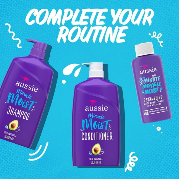 Aussie 3 Minute Miracle Moist Detangling Deep Conditioner