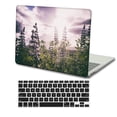 thumbnail image 3 of KSK KAISHEK for Old MacBook Air 13" Case 2017 - 2014 2013 2012 2011 2010 Released Model A1369 A1466, Plastic Hard Shell Cover + Black Keyboard Cover, Flower 1930, 3 of 5
