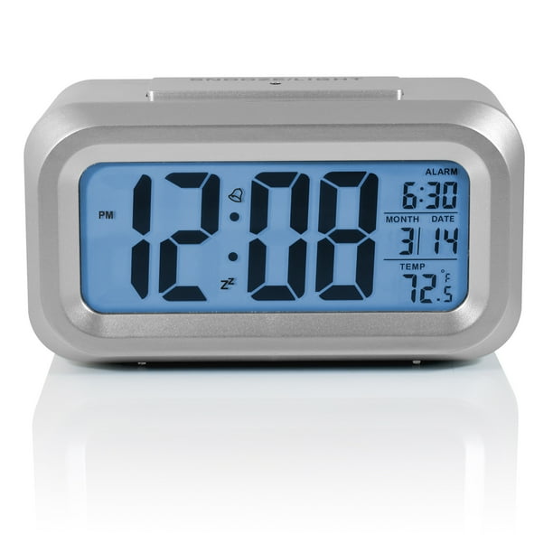 Mainstays Digital Alarm Clock with Automatic Backlight Model 70045MS