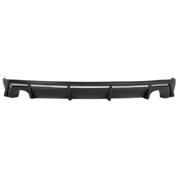 Ikon Motorsports Compatible with 2014-2016 Lexus IS F Sport Rear Diffuser Unpainted PP