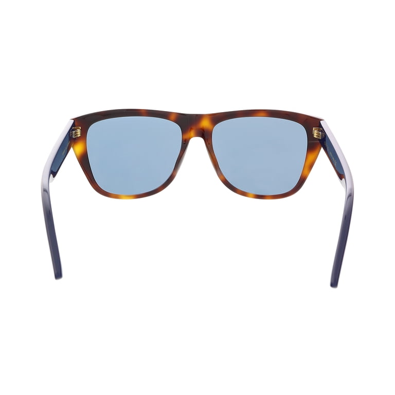 GUCCI GG0926S 002 Squared Havana Shiny Solid Marine 57 mm  display picture 3