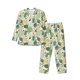 thumbnail image 1 of Balery Hawaiian Style Pijama para Hombre de Dos Piezas con Manga Larga, Conjunto de Dormir y Descanso Suave con Bolsillos-Medium, 1 of 7
