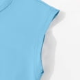 thumbnail image 5 of jobturf Boys Tank Tops Athletic Workout Cotton Shirts Comfy Loose Sleeveless Blouses Casual Lightweight Summer Basic Tees Size 2-13 Years, 5 of 6