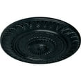 thumbnail image 3 of Ekena Millwork 26 5/8"OD x 2 1/4"P Christopher Ceiling Medallion, Hand-Painted Night Shade, 3 of 5