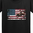 thumbnail image 4 of Inktastic Rodeo Bull Riding Patriotic Youth T-Shirt, 4 of 5