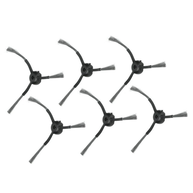 Cepillo lateral para barredora, 6 piezas Accesorios para aspiradora lateral para aspiradora Reemplazo de cepillo lateral para aspiradora Diseñado con precisión