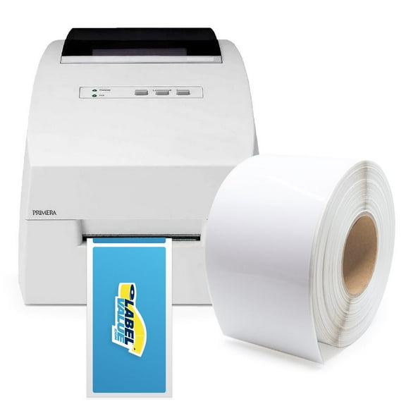 Primera 74709 Compatible High Gloss Labels 3" x 6"