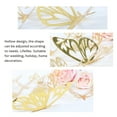 thumbnail image 4 of Pegatinas de pared de mariposas, calcomanías de pared de mariposas huecas en 3D para arreglos de bodas, festivales, decoración del hogar, 4 of 12