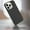 Black, variant on For iPhone 16 Pro Max 6.9 inch Classy Slick Chromed Around Hybrid Case Cover - Hot Pink