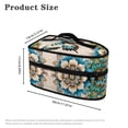 thumbnail image 6 of HELLHERO Portable Steamer Case Butterfly Zipper Portable Travel Iron Organizer Traveling Outing, Bag Only, 6 of 6