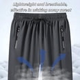 thumbnail image 4 of Icy Shorts for Women, 8 Inch Inseam Ice Silk Quick-Dry Stretch Casual Shorts with Pockets & Drawstring, Moisture-Wicking Summer Trousers, 4 of 7