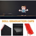 thumbnail image 2 of Doll Decorative Graduation Hat Unique Doll Graduation Caps for Dress up, 2 of 9