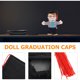 thumbnail image 2 of Sombrero de graduación decorativo para muñecas, birretes de graduación únicos para muñecas para disfrazarse, 2 of 8