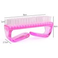 thumbnail image 4 of 2PcsPlastic Handle Nail brush for cleaning Fingernails - Easy to use Nail Scrub brush - Nail Cleaner Nail brushes for Hands Feet, 4 of 5
