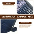 thumbnail image 3 of STRANDCHIC Vintage Japanese Bamboo Folding Fan Dark Blue for Decoration, 3 of 5