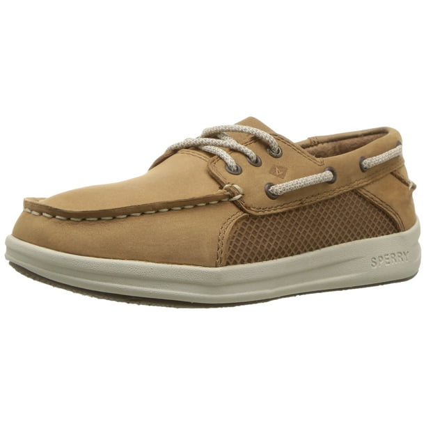 Sperry Boys Gamefish Boat Shoe Dark Tan 3 Medium US Little Kid