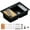 Black, variant on Karran Usa QTWS-880-BR 33" Drop In Double Basin Quartz Composite Kitchen Sink - Brown
