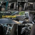 thumbnail image 4 of Scosche MagicMount MS 5-in-1 MagSafe Car Phone Mount Back of Screen Dash or Vent Mount SMS2ODVR-SP, 4 of 12