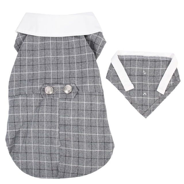 KAKOWELY Esmoquin formal para perro, cómodo traje de boda para perro, ropa formal decorativa para perro, ropa para mascotas