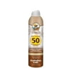 Australian Gold SPF 50 Spray Sunscreen w/ Kona Coffee Bronzers, 6 OZ