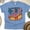 CarolinaBlue, variant on Funny 4th of July Hot Dog Shirt – Patriotic Foodie Graphic Tee, Azalea, Size L