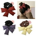 thumbnail image 2 of BQBQERT Soft Hair Tie Elastic Scrunchies French Hair Rings for Elegant Updos Suitable for Long Hair Bun, 2 of 18