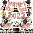 thumbnail image 1 of Foil Balloons Set Colorful Decorative Balloon Photo Props For 2023 New Year Theme Party Decoration, 1 of 9