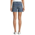 thumbnail image 3 of Jordache Women's High Rise Relaxed Boyfriend Rolled Cuff Short, 3 of 6