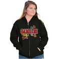 thumbnail image 4 of Retro Arcade PACMAN Ghosts Game On Zip Up Hoodie Men's Women's Brisco Brands S, 4 of 6