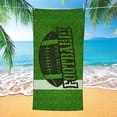 thumbnail image 5 of Yibo Football Beach Towel,Green Football Field Cotton Water Absorbent Quick Dry Towels for Boys Women Men Gift Bathroom Gym Beach, 5 of 8