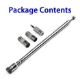 thumbnail image 3 of 75mmTelescopic DAB FM Radio Aerial Adapter HiFi AV Receiver Mini System Aerial Antenna Length F-male Connector Radio Accessorie, 3 of 5