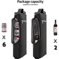 thumbnail image 6 of Bxaolu Golf Cooler Bag - Soft Sided Insulated Cooler Holds a6 Pack of Cans or 2 Wine Bottles, Golf Accessories Gifts for Men Dad Husband, Sports Bag, Dark Gray, 6 of 9